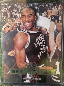 Press Pass 1996 Draft Pick Kobe Bryant Lakers Rookie #13 Basketball Trading Card