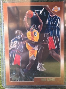 Topps 1998-99 Kobe Bryant #68 Los Angeles Lakers Basketball Trading Card