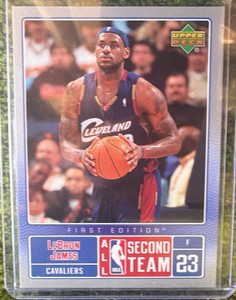 Upper Deck 2007-08 First Edition All-NBA Second Team LeBron James Cavs #NBA6