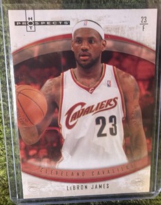 2007-08 Fleer Hot Prospects - LeBron James #5 Cleveland Cavaliers