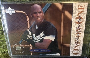 Upper Deck One on One 1994 Michael Jordan Overall Skills #5 Chicago White Sox