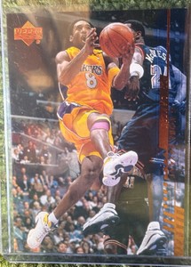 2000-01 Upper Deck - Kobe Bryant #80 Trading Card LA LAKERS NBA