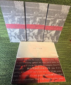 Michael Jordan Career Collection The Early Years 1984-1993 & 1994 Upper Deck Rare Air Michael Jordan Tribute Complete Empty Boxes
