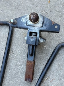 Trailer Hitch with stabilizer sway bar and tow bars