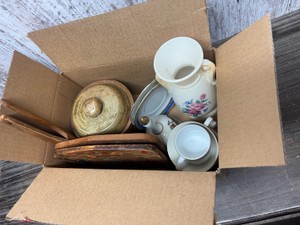 Box of random decor