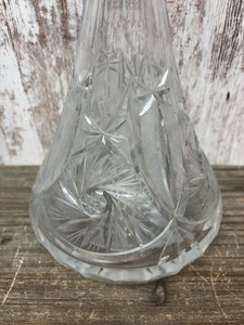 Tall Crystal Decanter