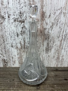 Tall Crystal Decanter
