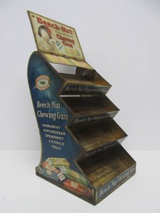 Antique BEECH-NUT Chewing Gum Advertising Store Display