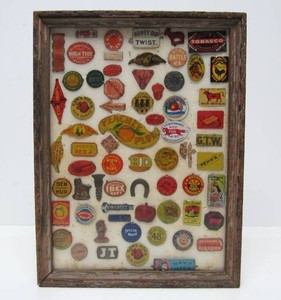 Great Collection of Antique Metal Advertising Cigar Tags