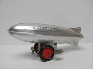 Aluminum Graf Zeppelin Wind-Up Toy