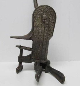 Ornate Antique 1890s SaloonBar CHAMPION Mechanical Corkscrew Bottle Opener