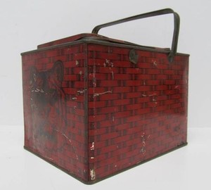 Large Antique TIGER Chewing Tobacco Store Display Tin&nbsp