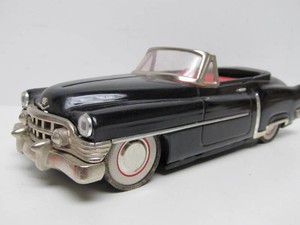 Nice Vintage 1950 Cadillac Tin Friction Toy