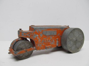 Vintage 1950s Heavy Cast Metal HUBLEY Diesel Steamroller&nbsp