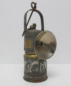 Antique Carbide Miners Lamp