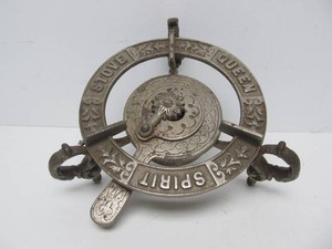 Antique Victorian QUEEN SPIRIT STOVE Ornate Cast Iron Single Stove