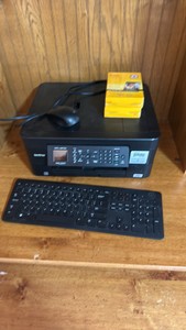Brother Printer with Keyboard, Mouse & Boxed Supplies