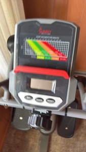 Sunny Health & Fitness Recumbent Elliptical with Manual
