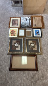 Assorted Framed Floral Art, Landscapes & Inspirational Prints