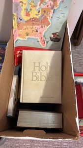 Assorted Book Collection with Holy Bible & Gardening Titles