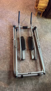 Gazelle Folding Exercise Glider with Foot Platforms & Padded Handles