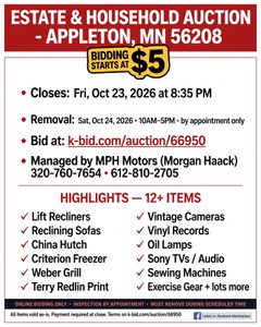 Win All No Bid Lots (except 37)