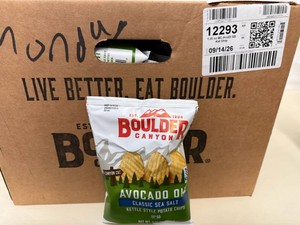 55ct Boulder Canyon Kettle Chips Classic Sea Salt