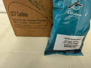 18x Caribou Decaf Packs