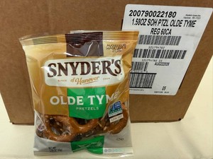 60ct Snyders Olde Tyme Pretzels