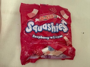 12x Smarties Squashies-Raspberry n Cream