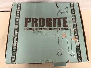 Probite Fishing Chest Waders with Boots Size 12