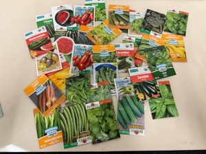 30 Variety of Seed Packets