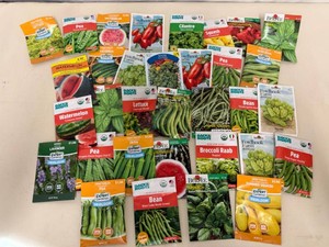 30 Variety of Seed Packets