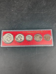 1952 U.S. Coin Collectors Year Set 5-Piece Whitman Holder