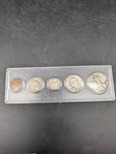 1942 United States Five-Coin Set