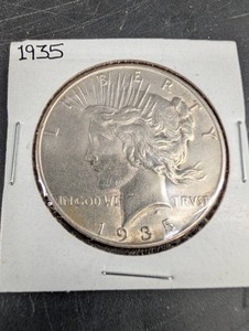 1935 Peace Dollar