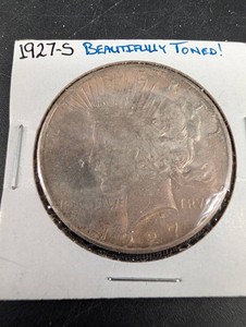 1927-S Peace Dollar Coin