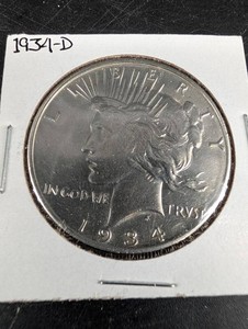 1934-D Peace Dollar