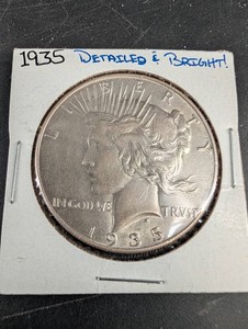 1935 Peace Dollar
