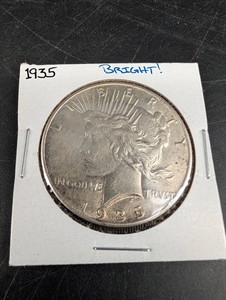1935 Peace Dollar