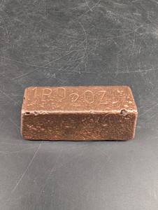 1lb 2oz Copper Ingot