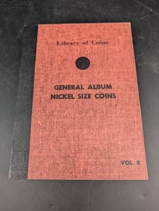 Buffalo Nickel Collection in Library of Coins Album