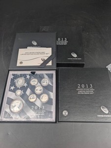 2013 United States Mint Silver Proof Set