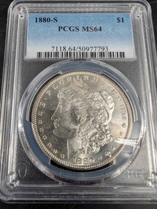 1880-S PCGS MS64 Morgan Silver Dollar