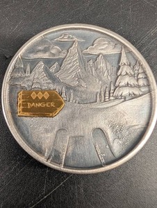 Winters Plunge TD Mining #058 Silver And Gold Round