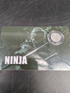 2026 Liberia Ninja Platinum Coin With Certificate Of Authenticity