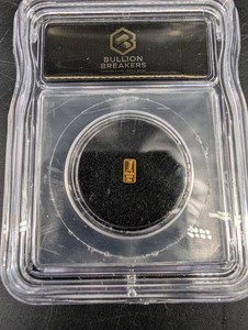 Bullion Breakers 1 Gram .999 Gold Bar