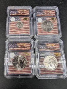 Lot of 4 1776-2026 Semiquincentennial ICG Gem BU Coins