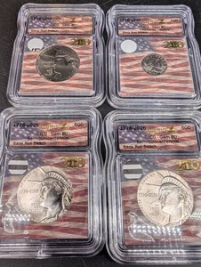 2024 Semiquincentennial Encapsulated Coin Lot of 4