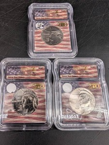Lot of 3 1776-2026 Semiquincentennial 50C Coins